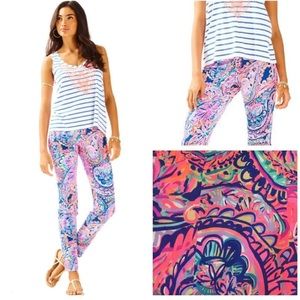 EUC Lilly Pulitzer Kelly Pant Drop Me A Lime Size 2